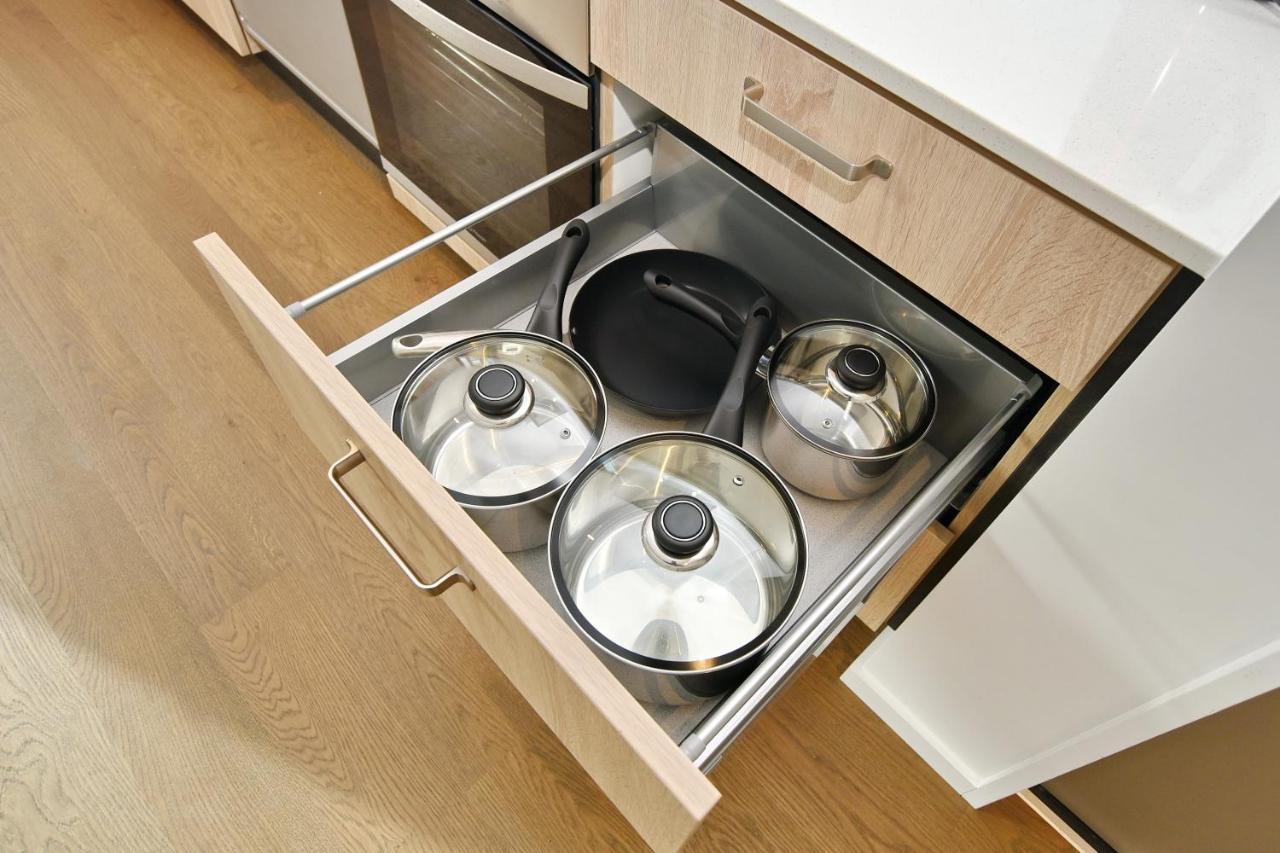 Salisbury Style - Modern City Apartment - Christchurch Holiday Homes Luaran gambar